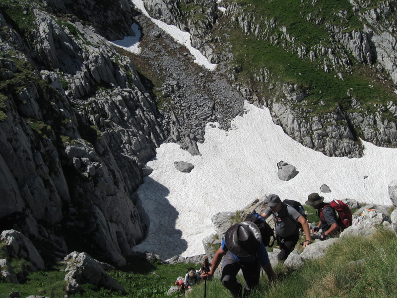 Prokletije, Severni vrh i Ljuljaševića Karanfil